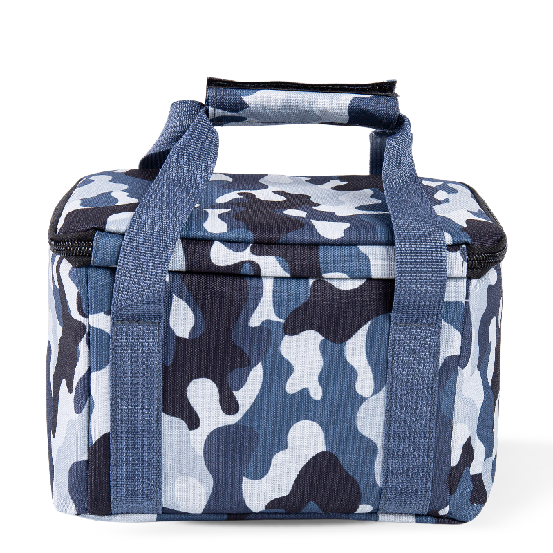 カモフラージュブルーネイビーブルーコーヒーメーカートートバッグ