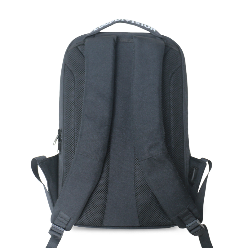 カスタマイズされたロゴエコフレンドリーバックパック防水ディープグリーンRPET素材USB充電ラップトップを運ぶバックパック